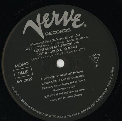 Count Basie / カウント・ベイシー / At Newport (MVS 2619)