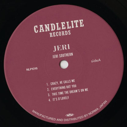 Jeri Southern / ジェリ・サザーン / Jeri (NLP1016)