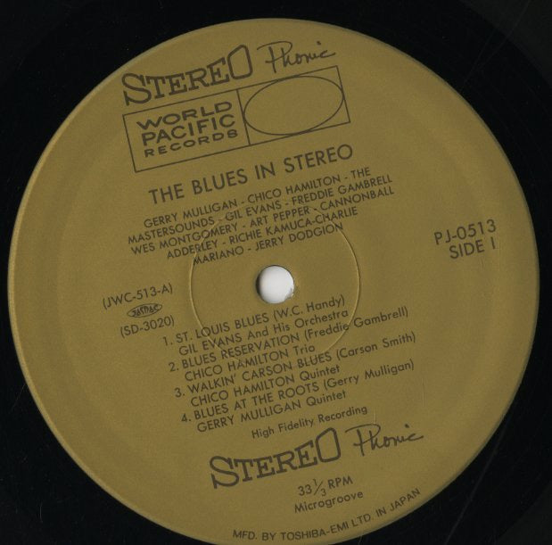 V.A. (Gil Evans, Chico Hamilton etc) / The Blues In Stereo (PJ-0513)