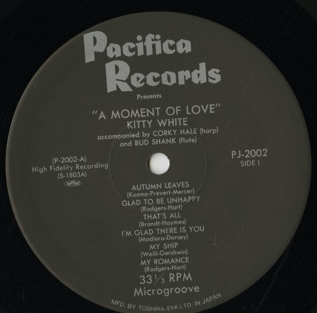Kitty White / キティ・ホワイト / Moment Of Love (PJ-2002)