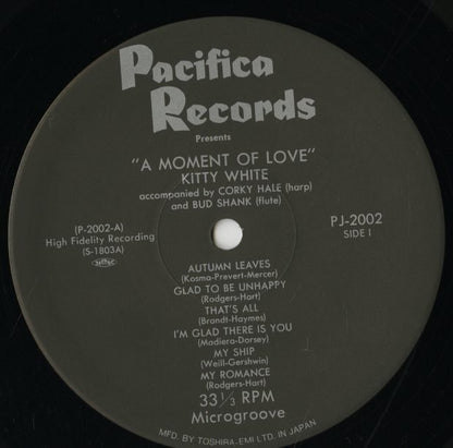 Kitty White / キティ・ホワイト / Moment Of Love (PJ-2002)