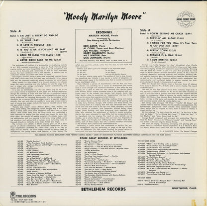 Marilyn Moore / マリリン・ムーア / Moody (PAP-23015(M))