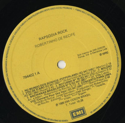 Robertinho De Recife / Rapsodia Rock (794402-1)