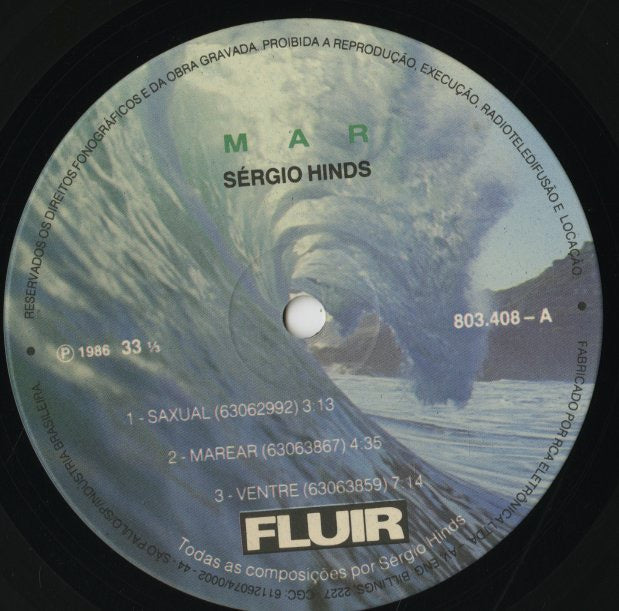 Sergio Hinds / セルジオ・ハインズ / Mar (803.408)