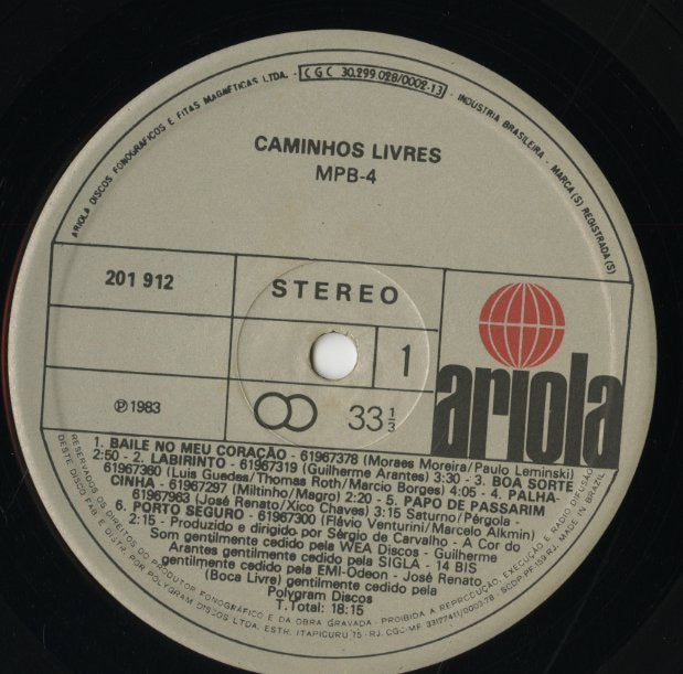 MPB4 / Caminhos Livres (201 912)