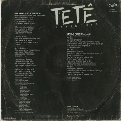 Tete Espindola / Escrito Nas Estrelas (883 545-1)