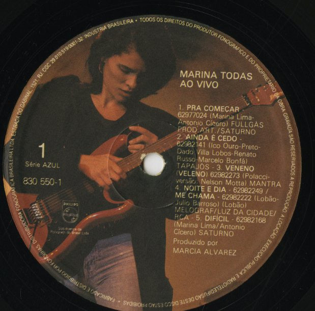 Marina / マリーナ / Todas Ao Vivo (830 550-1)