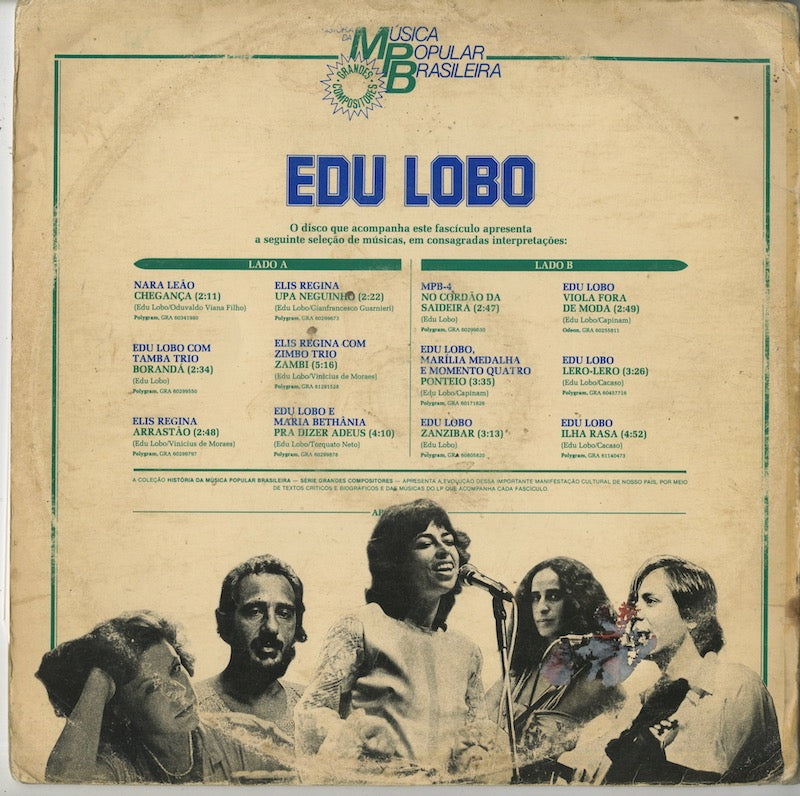 Edu Lobo / エドゥ・ロボ / Historia Da Musica Popular Brasileira (None)