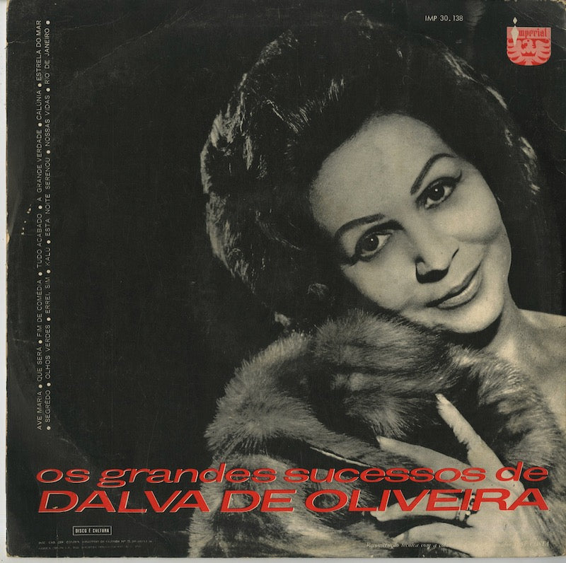 Dalva De Oliveira / ダルバ・デ・オリベイラ / Os Grandes Sucessos (IMP 30.138)