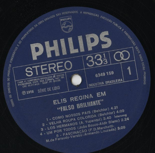 Elis Regina / エリス・レジーナ / Falso Brilhante (6349 159)