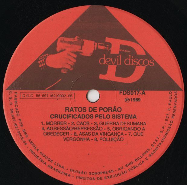 Ratos De Porao / Crucificados pelo sistema (FDS-017)