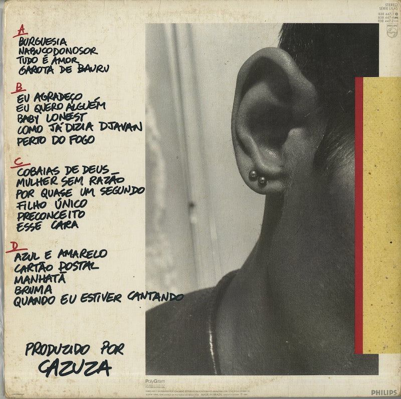 Cazuza / カズーザ / Burguesia (838 447-1)