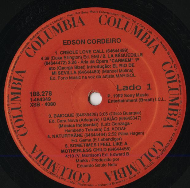 Edson Cordeiro / Edson Cordeiro (188.278/1-464349)