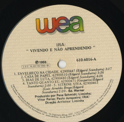 Ira! / Vivendo E Nao Aprendendo (610.6016)