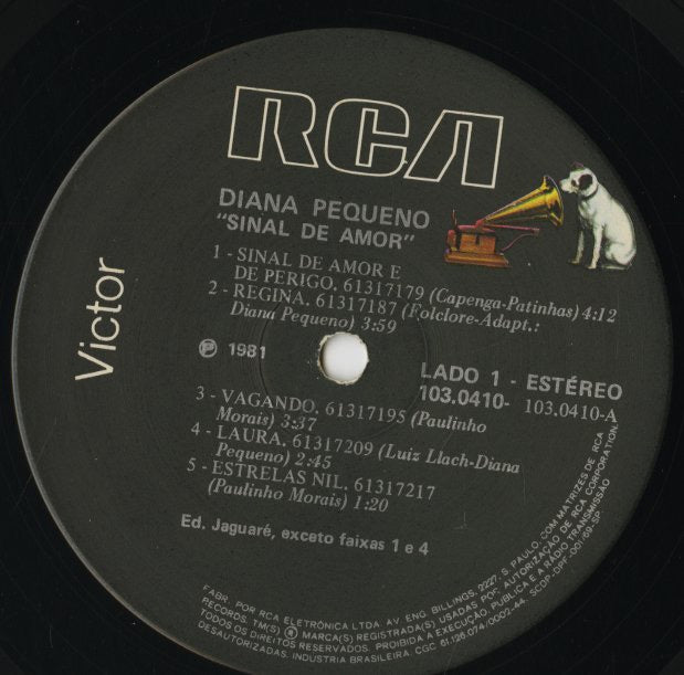 Diana Pequeno / Sinal de Amor (103 0410)