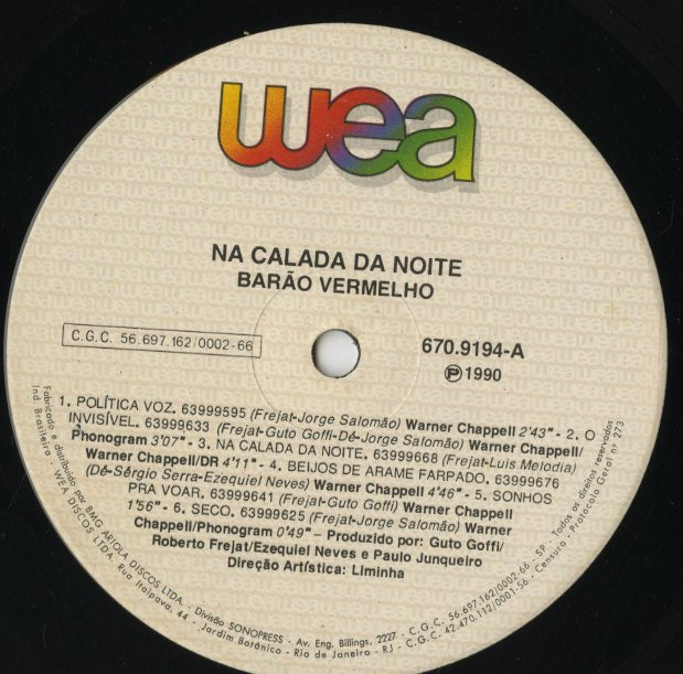 Barao Vermelho / Na Calada Da Noite (670.9194)