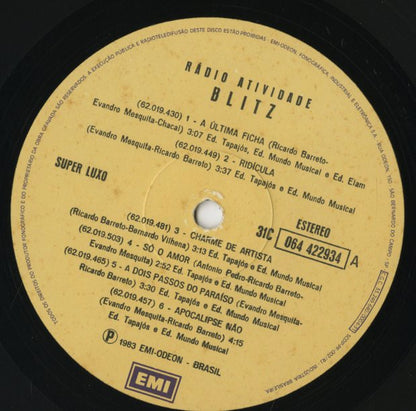 Blitz / Radio Atividade (31C 064 422934)