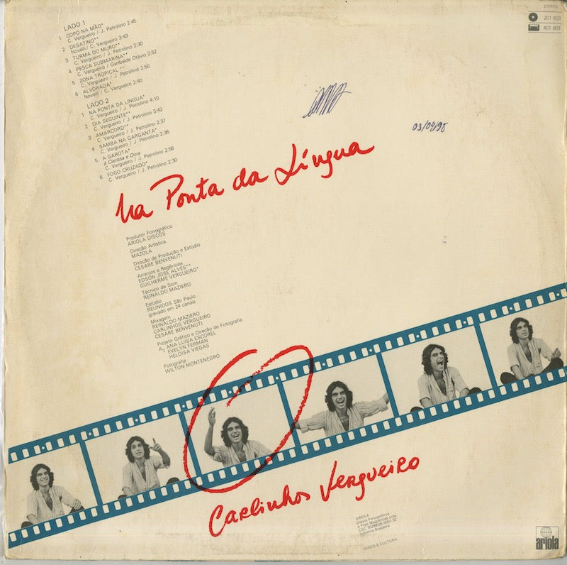 Carlinhos Vergueiro / Na Ponta da Lingua (201.603)