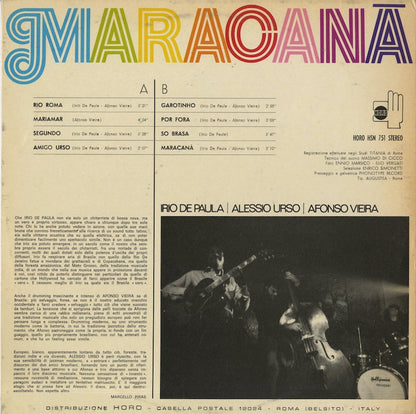 Irio De Paula / イリオ・ジ・ポウラ / Maracana (HSN 751)