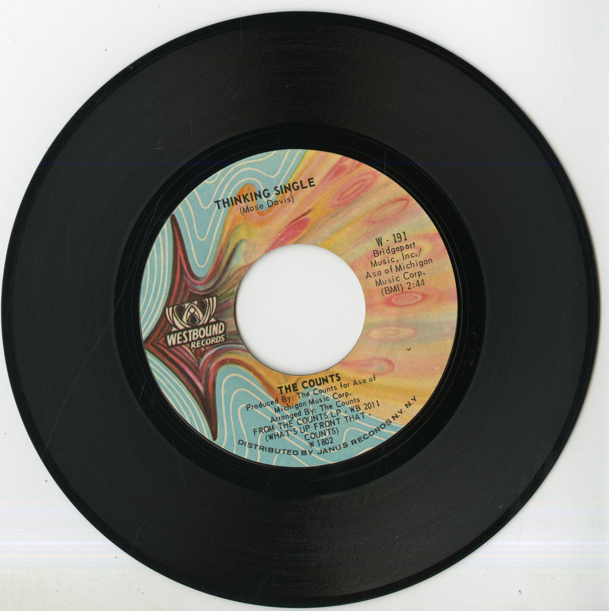 The Counts / カウンツ / Thinking Single -7 (W-191)