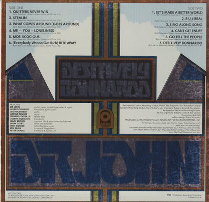 Dr. John - Desitively Bonnaroo (SD 7043) LP 1974 US ATCO｜中古LP