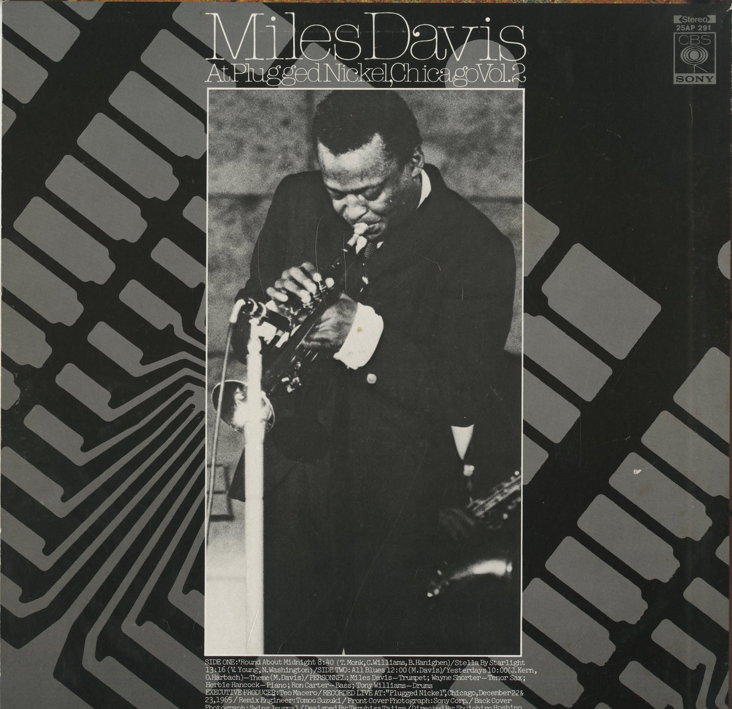 Miles Davis / マイルス・デイヴィス / At Plugged Nickel,Chicago (25AP 291)