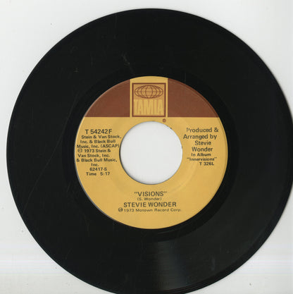 Stevie Wonder / スティーヴィ・ワンダー / Living For The City / Visions -7 (T 54242F)