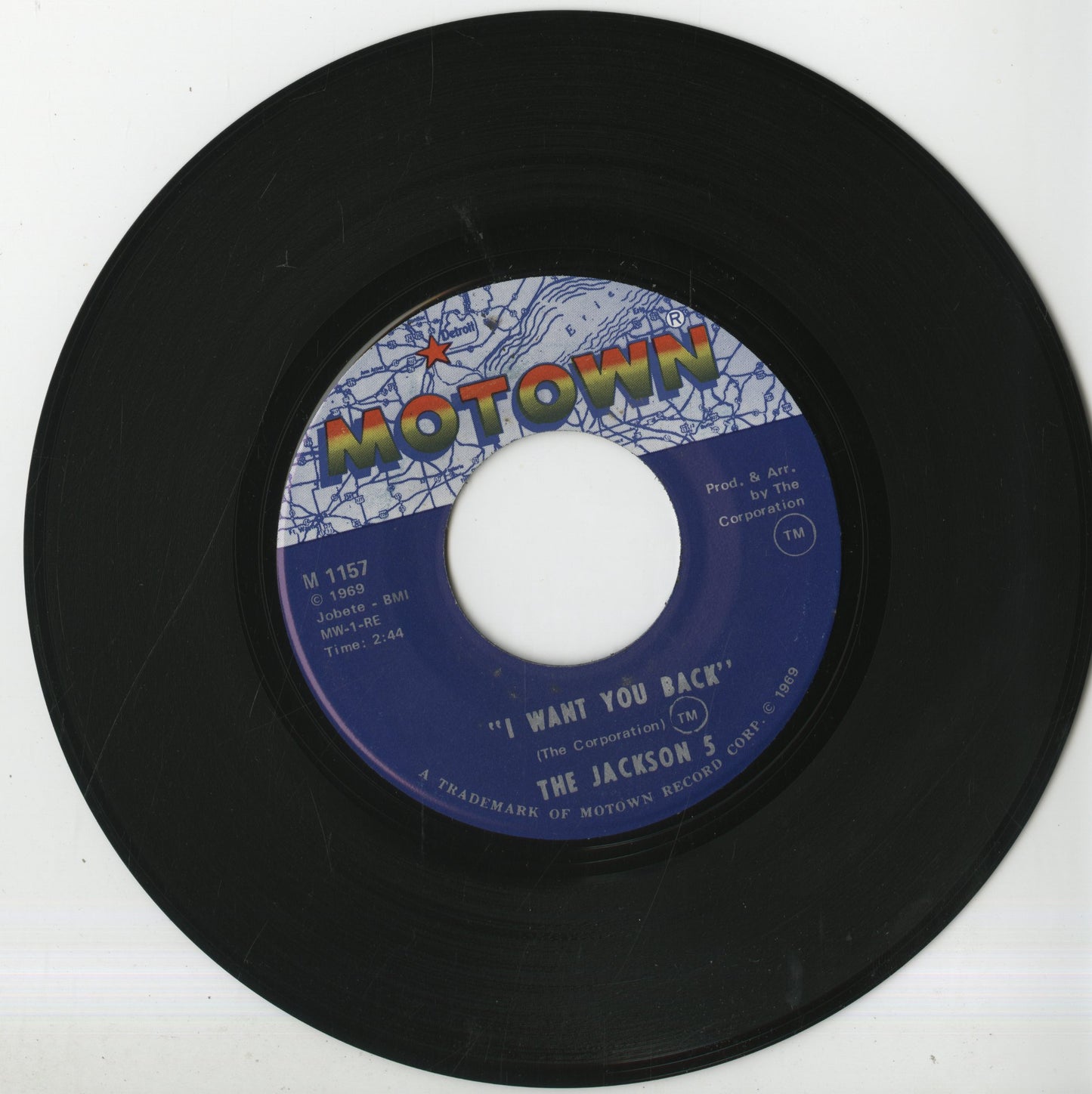 Jackson 5 / ジャクソン５ / I Want You Back / Who's Lovin You -7 (M 1157)