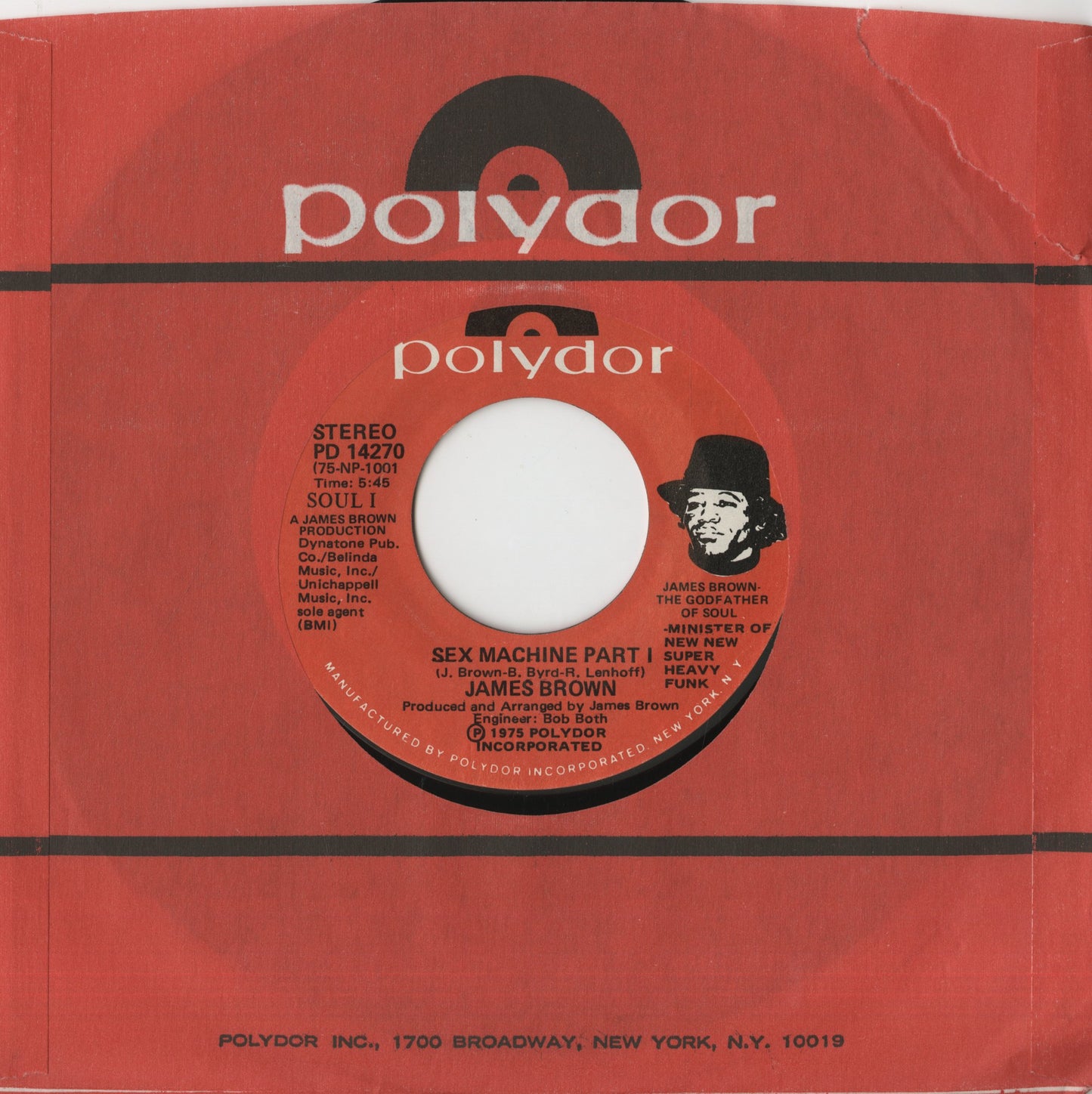 James Brown / ジェイムス・ブラウン / Sex Machine -7 (PD 14270)