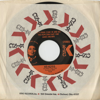 James Brown / ジェイムス・ブラウン / Let A Man Come In And Do The Popcorn / Sometime -7 (45-6255)
