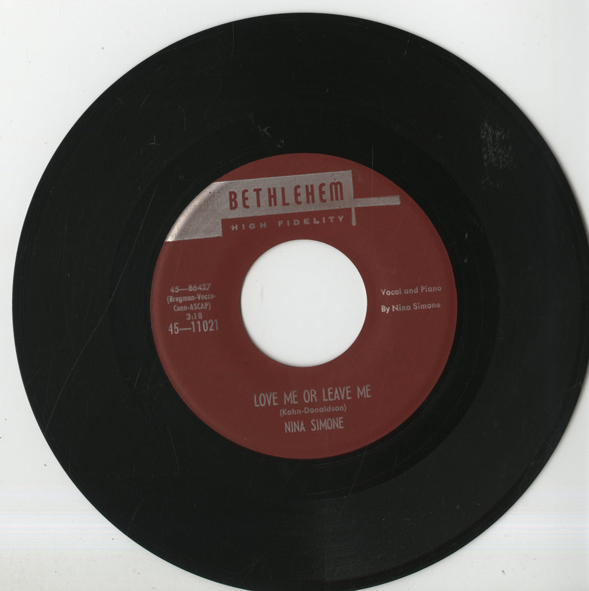 Nina Simone / ニナ・シモン / I Loves You, Porgy -7 (45-11021)