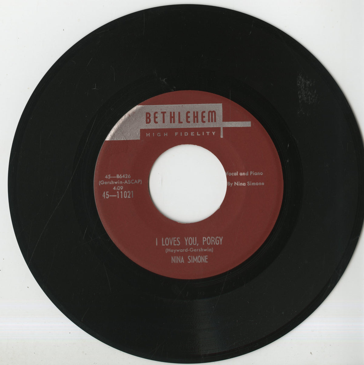 Nina Simone / ニナ・シモン / I Loves You, Porgy -7 (45-11021)