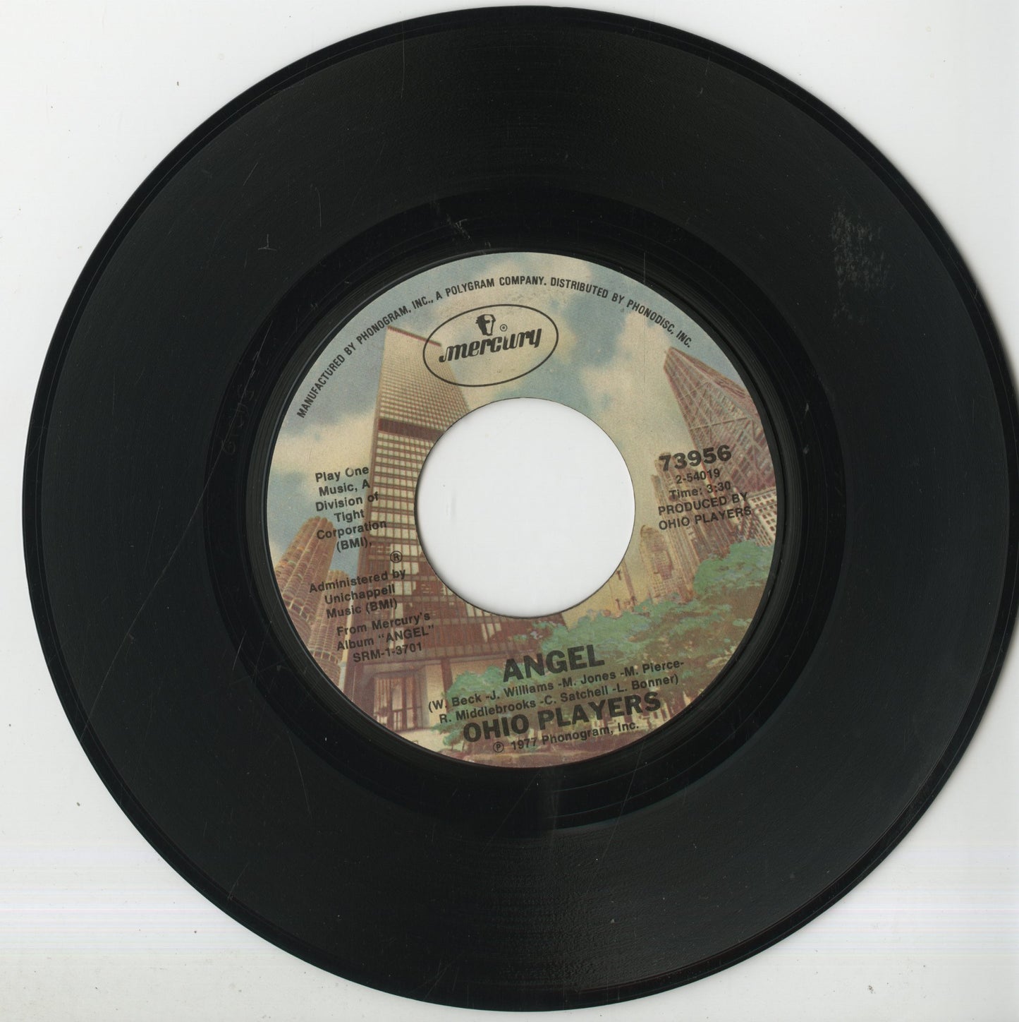 Ohio Players - Angel / Merry Go Round (73956) 1977 US Mercury｜中古7inch　オハイオ・プレイヤーズ