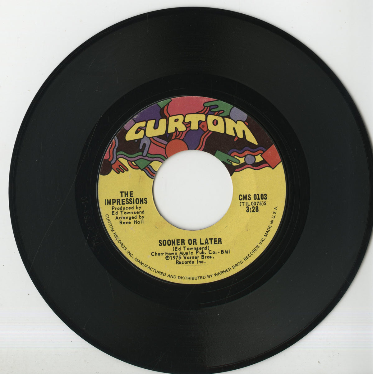 The Impressions / インプレッションズ / Sooner Or Later -7 (CMS 0103)