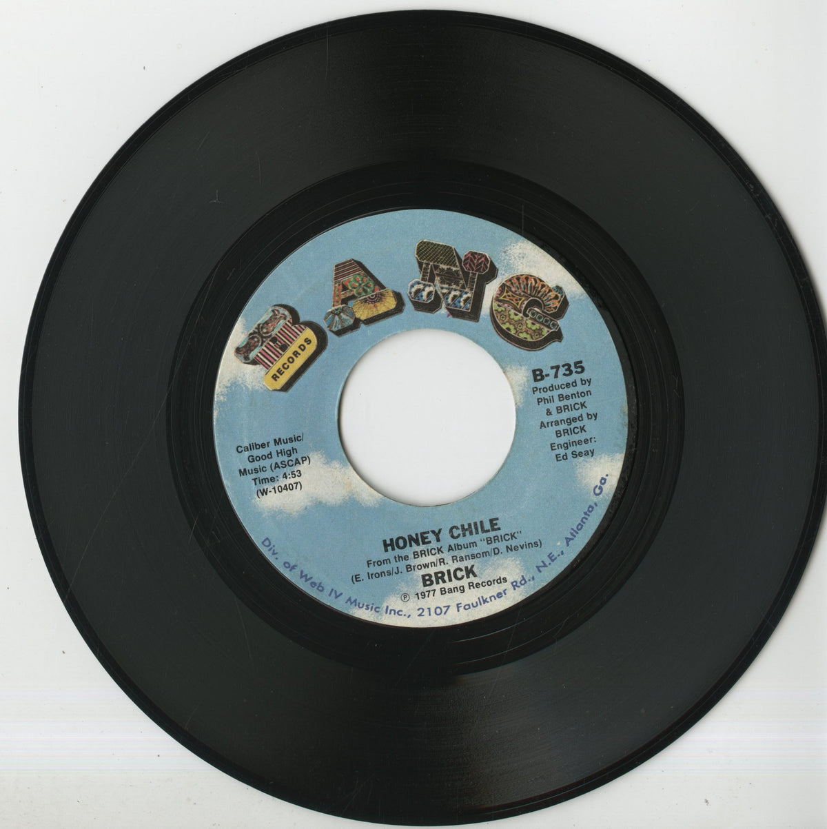 Brick / ブリック / Ain't Gonna' Hurt Nobody -7 (B-735)