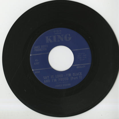 James Brown / ジェイムス・ブラウン / Say It Loud I'm Black And I'm Proud (Part1&2) -7 (45-6187)