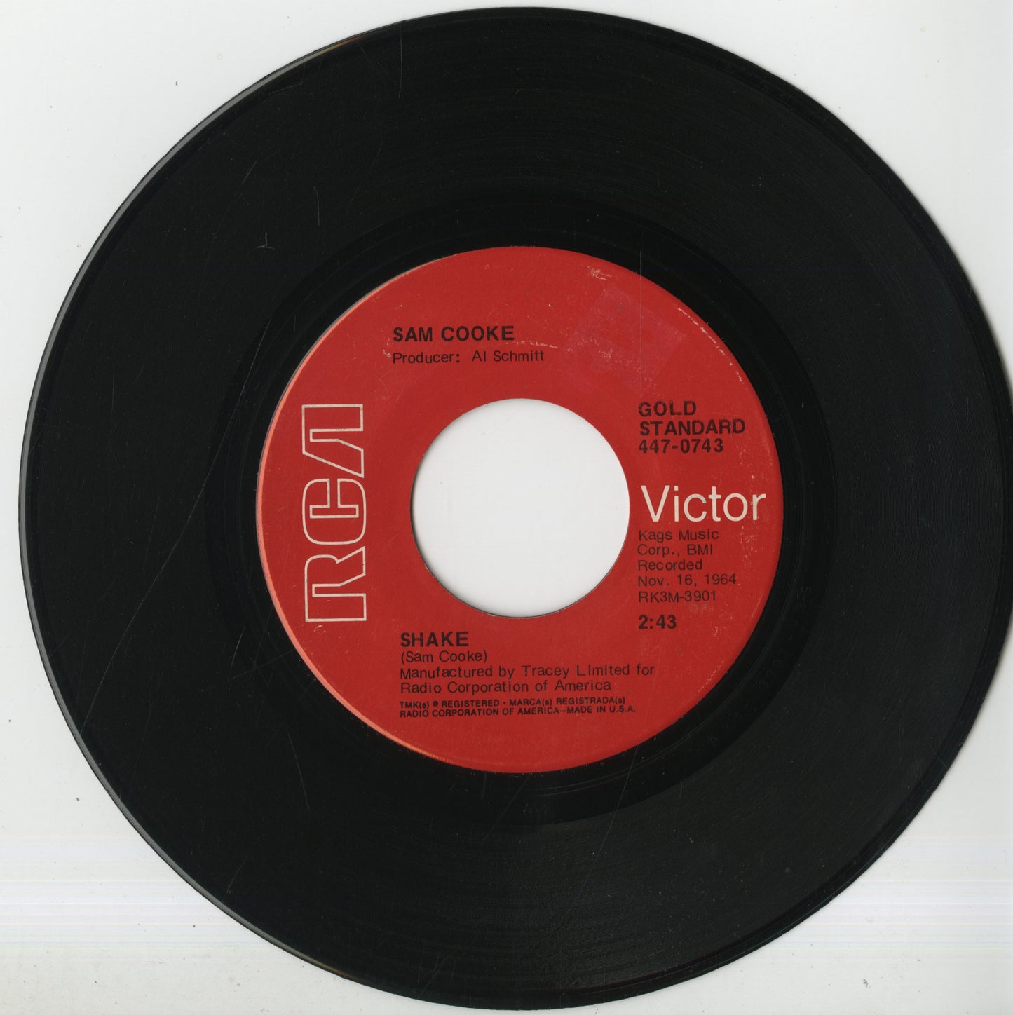 Sam Cooke / サム・クック / Shake (447-0743)