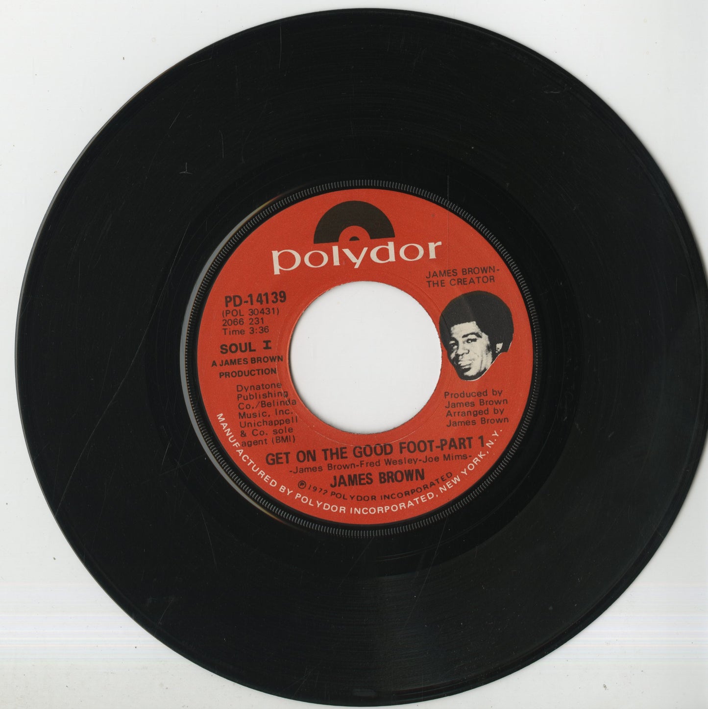 James Brown / ジェイムス・ブラウン / Get On The Good Foot (part1&2) -7 (PD 14139)