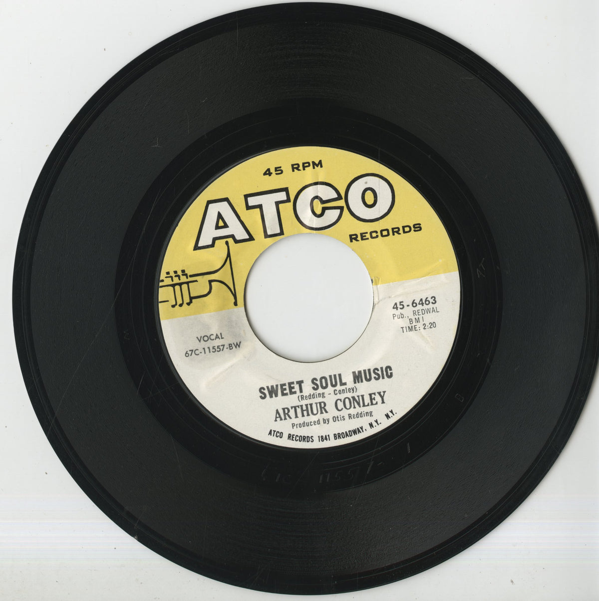 Arthur Conley / アーサー・コンリー / Sweet Soul Music / Let's Go Steady -7 (45-6463)