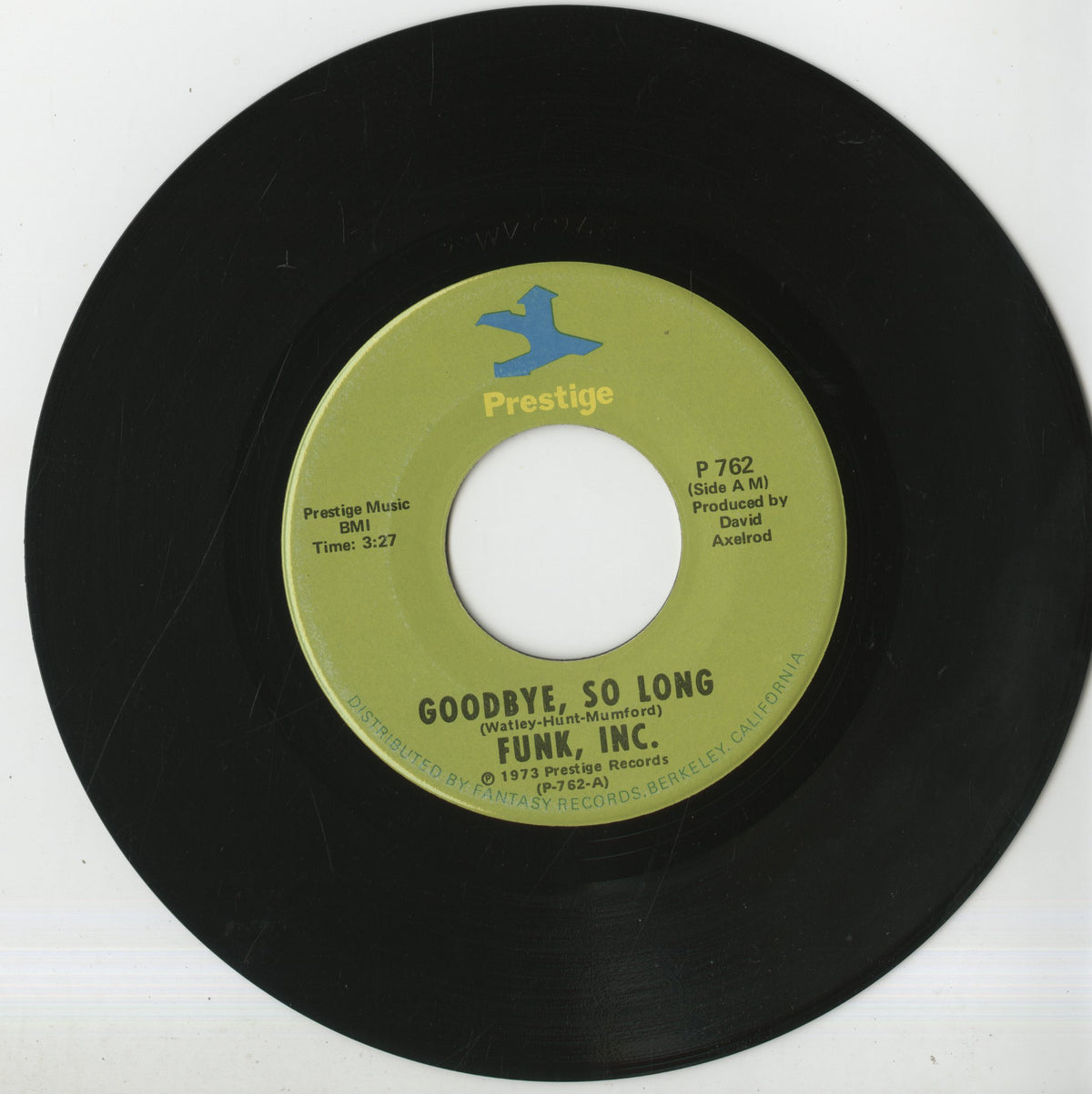 Funk Inc / Goodbye, So Long -7 (P 762)