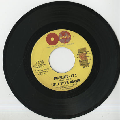 Little Stevie Wonder - Fingertips (part1&2) (T 54080) 1963 US Tamla｜中古7"