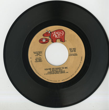 Curtis Mayfield / カーティス・メイフィールド / You're So Good To Me -7 (RS 941)