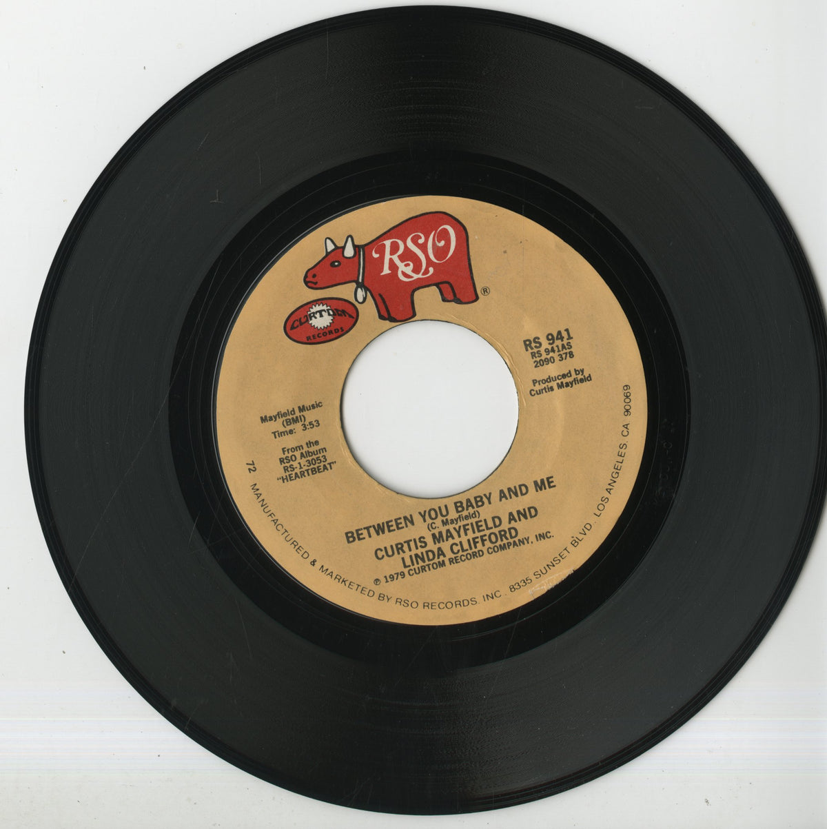 Curtis Mayfield / カーティス・メイフィールド / You're So Good To Me -7 (RS 941)