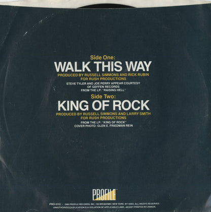 RUN DMC / Walk This Way / My Adidas -7 (PRO-7112)
