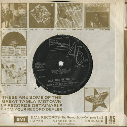 Diana Ross & The Supremes / ダイアナ・ロス＆シュプリームス / Love Child / Will This Be The Day -7 (TMG 677)