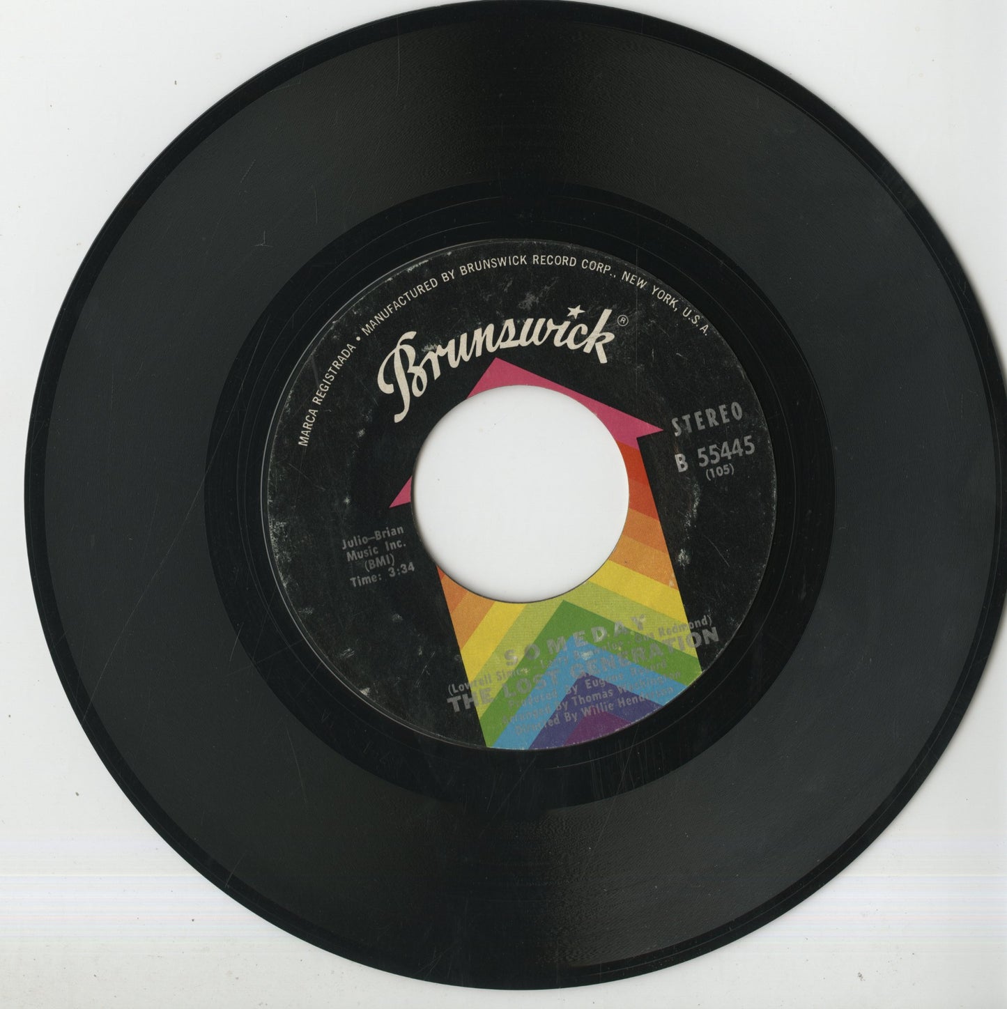 Lost Generation / ロスト・ジェネレーション / Someday / Sorry I Can't Help You -7” (B-55445)