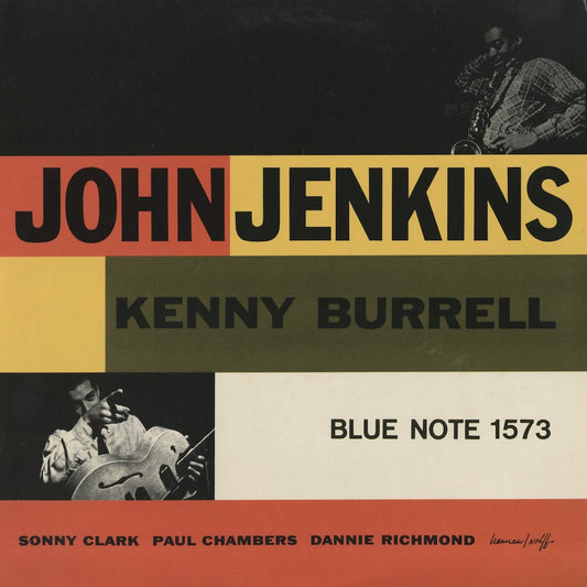 John Jenkins John Jenkins With Kenny Burrell BLP 1573 LP 1972 USA Blue Note United Artists