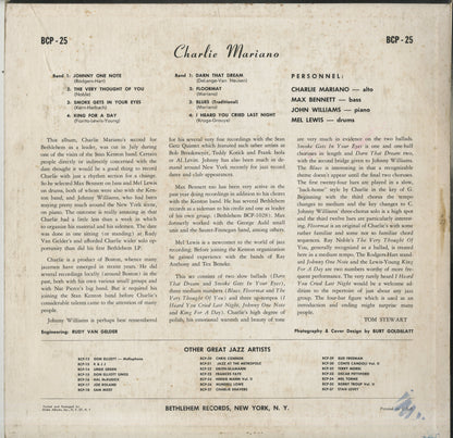 Charlie Mariano / チャーリー・マリアーノ / Charlie Mariano (BCP-25)