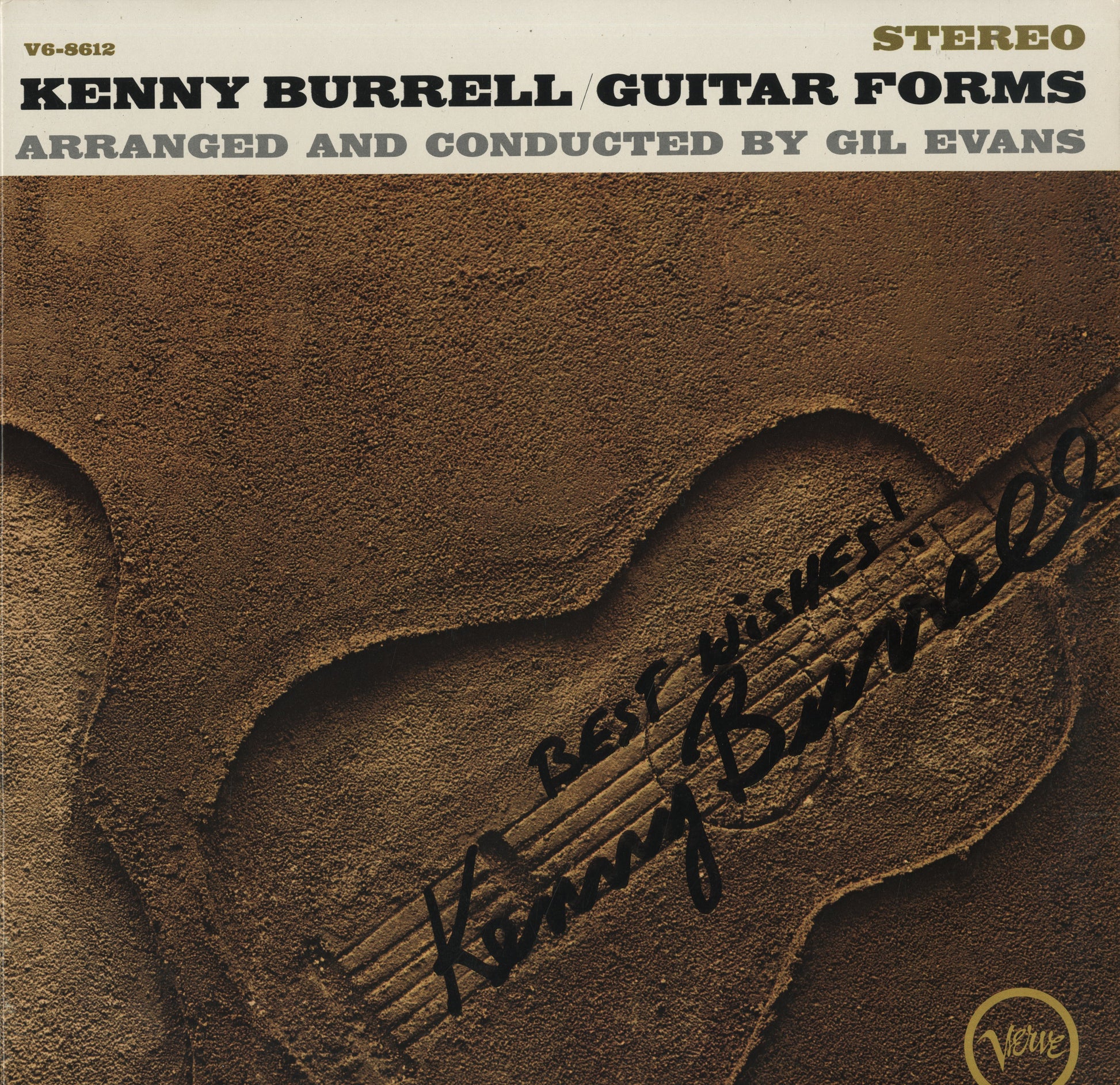 Kenny Burrell - Guitar Forms (V6-8612) 1965 US Verve / MGM Records｜中古LP