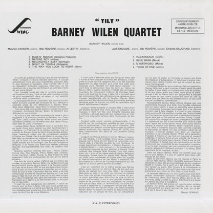 Barney Wilen / バルネ・ウィラン / Tilt (LDM. 30.058)